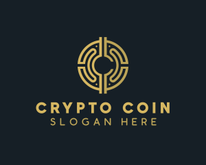 Cryptocurrency - Tech Cryptocurrency Coin logo design