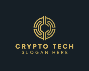 Cryptocurrency - Tech Cryptocurrency Coin logo design