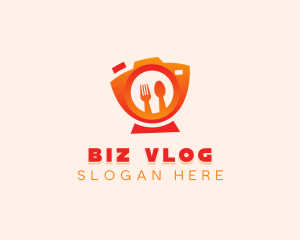 Vlog - Cooking Vlog Channel logo design