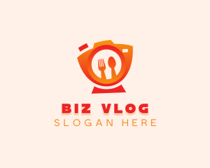 Cooking Vlog Channel logo design