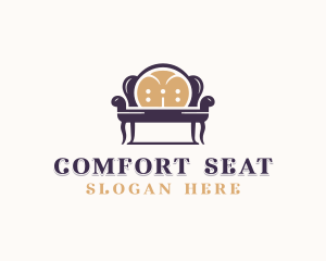 Sofa Chair Furnishing Decorator logo design