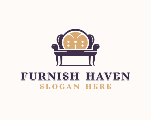 Sofa Chair Furnishing Decorator logo design