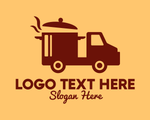 Food Truck - Hot Pot Delivery logo design