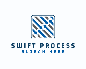 Processing - Multiple Business Arrows logo design