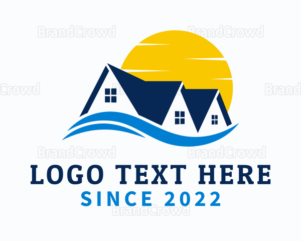 Sunny Wave Home Builder Logo