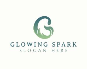 Organic Natural Leaf  logo design