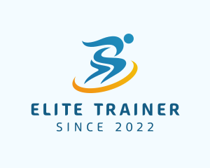 Human Fitness Trainer logo design