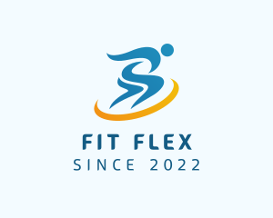 Human Fitness Trainer logo design