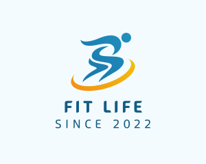 Human Fitness Trainer logo design