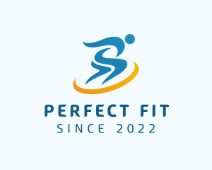 Human Fitness Trainer logo design