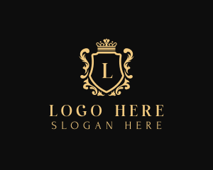 Boutique - Royal Boutique Shield logo design