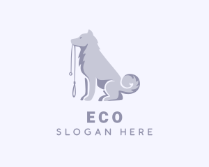 Hound - Husky Pet Dog logo design