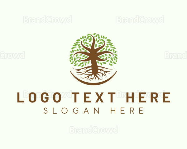 Organic Tree Nature Logo