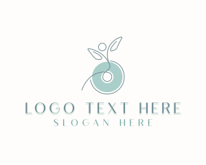 Support Group - Wellness Leaf Therapy logo design