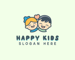 Kids Childcare Daycare logo design