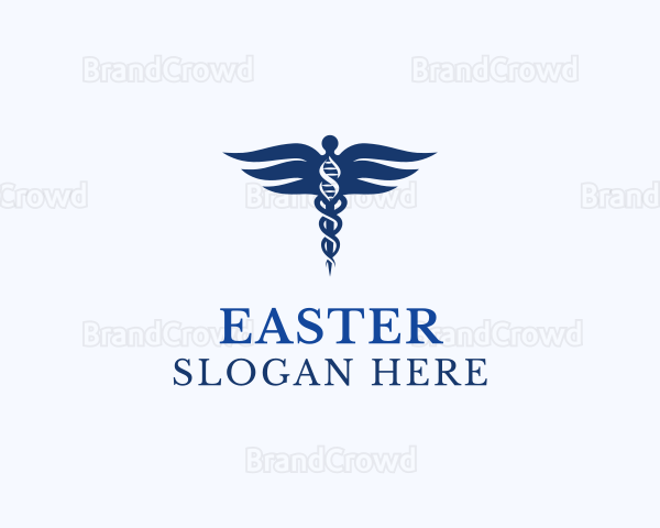 Medical Symbol DNA Logo