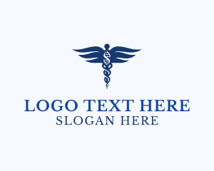 Hospital - Medical Symbol DNA logo design