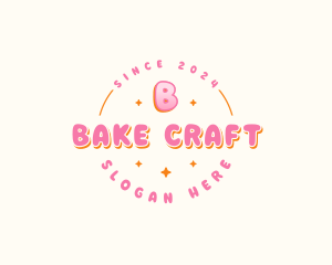 Cute Bubble Sparkle logo design