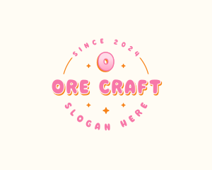 Cute Bubble Sparkle logo design