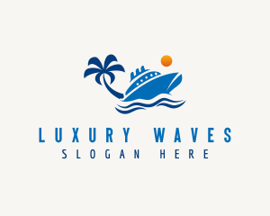 Yacht - Yacht Vacation Travel logo design