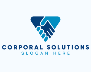 Corporal - Handshake Business Agreement logo design