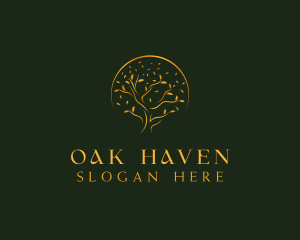 Oak - Luxury Tree Nature logo design
