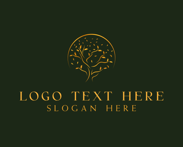 Park - Luxury Tree Nature logo design