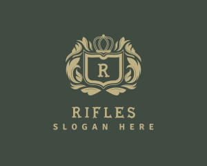 Ornamental - Luxurious Shield Crown logo design