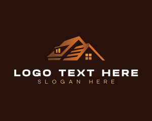 Infrastructure - Roofing Renovation Builder logo design