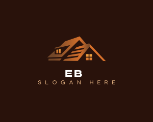 Roofing Renovation Builder Logo