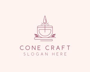 Scented Candle Boutique logo design