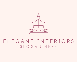 Scented Candle Boutique logo design