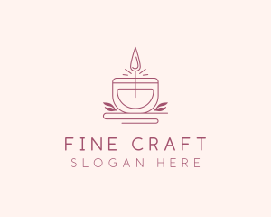 Scented Candle Boutique logo design