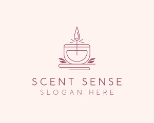 Scented Candle Boutique logo design