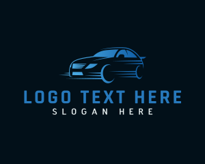 Transport - Race Car Automotive logo design