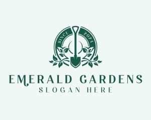 Plant Shovel Landscaping logo design