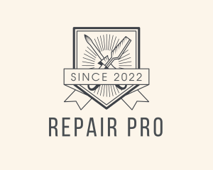 Screwdriver Chisel Repair  logo design