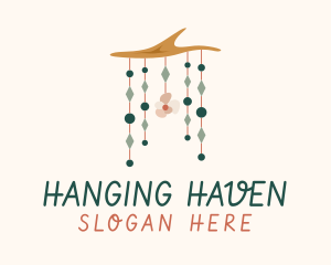 Hanging - Mobile Sculpture Home Decor logo design