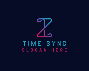 Timer - Sandglass Timer Software logo design