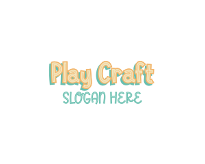 Playful Kiddie Fun logo design