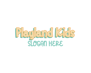 Playful Kiddie Fun logo design