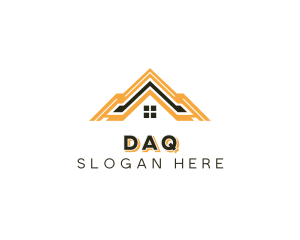 Contractor - Realty Roofing Builder logo design