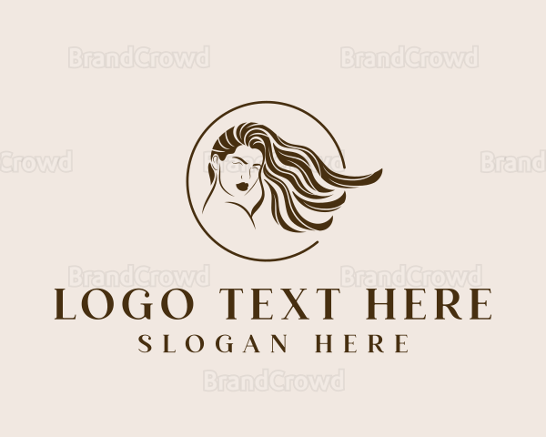 Beauty Model Hair Logo