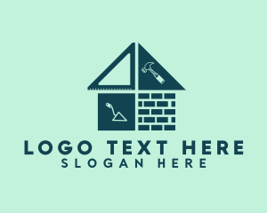 Roof - Green Builder Tool logo design