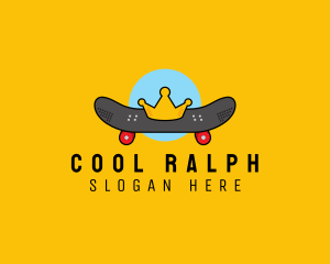 Retro Skater Boy  logo design