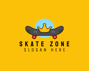 Retro Skater Boy  logo design