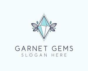 Eco Crystal Gem logo design