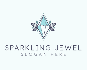 Gem - Eco Crystal Gem logo design