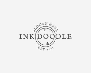 Scribble - Rustic Chalk Scribble logo design