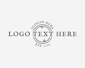 Rustic Chalk Scribble Logo